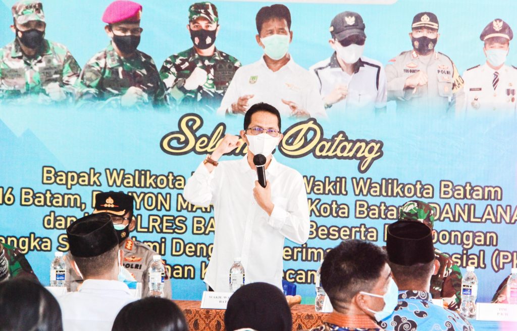 Pemerintah Kota (Pemko) Batam mendukung penuh program Nasi Kapau (Vaksinasi Jangkau Pulau-pulau) yang digagas oleh Polda Kepri (mcb)
