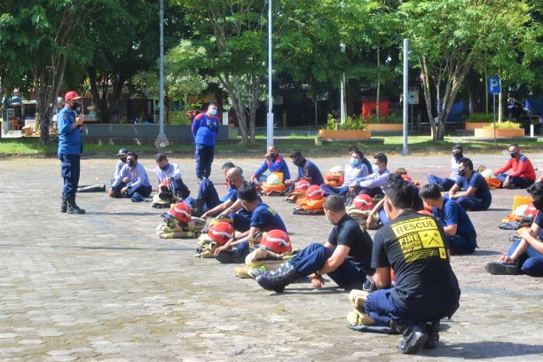 Tingkatkan Kewaspadaan, DPKP Tanjungpinang Latih 31 Petugas Damkar (foto : int)