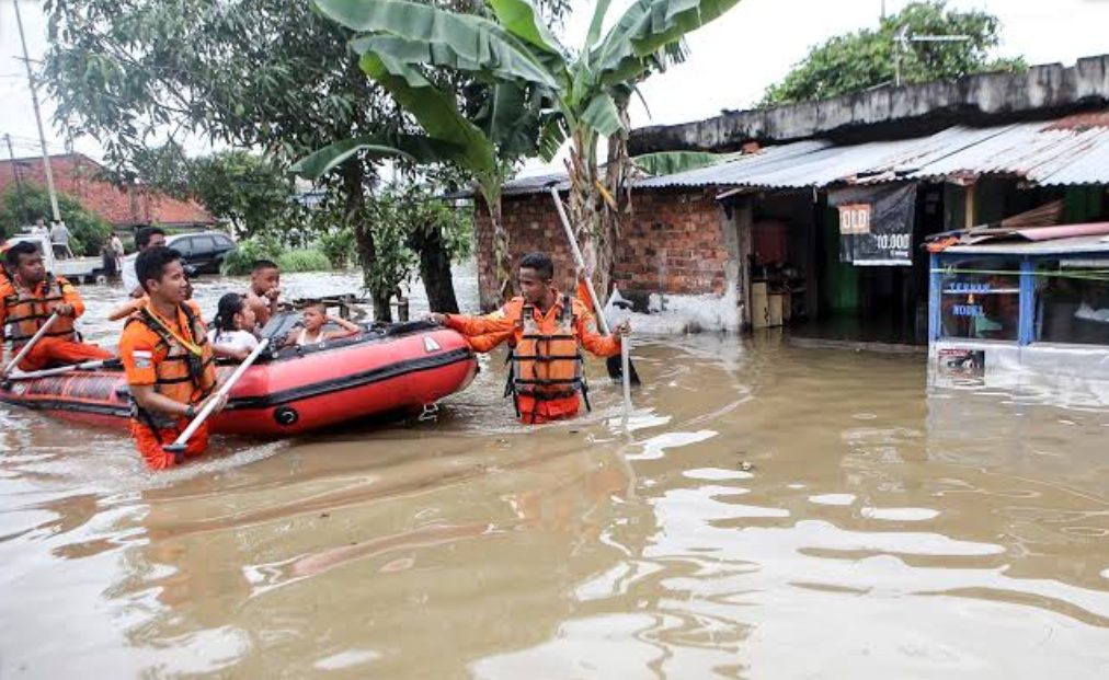 Sungai Ogan Meluap, 140 Rumah di OKU Terdampak Banjir (foto : int)