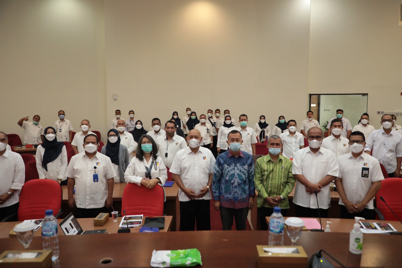Pelajari Penyusunan Peta Risiko, BP Batam Gelar Focus Group Discussion Manajemen Risiko (foto : hms)