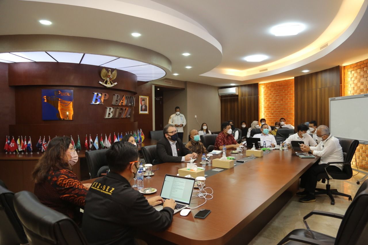 Jajaki Peluang Investasi, Kedutaan Besar Denmark Kunjungi BP Batam (foto : hms)