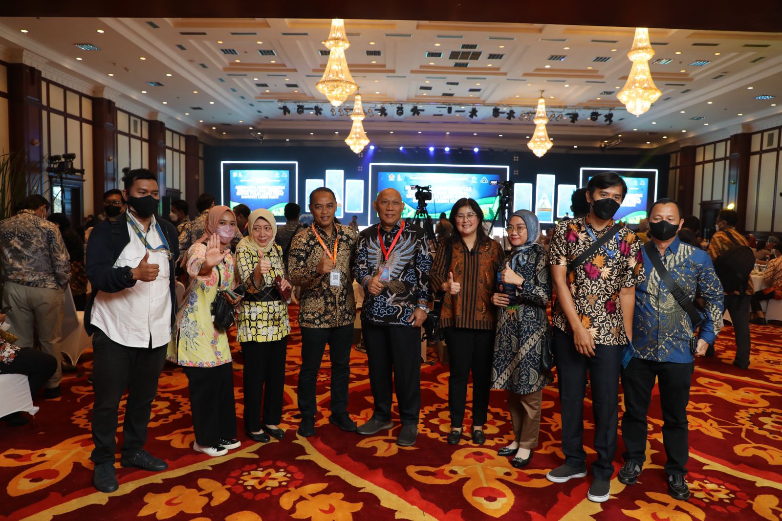 BP Batam Hadiri Rakernas Kemenkeu, Menteri Keuangan Anugerahi Penghargaan WTP (foto : hms)