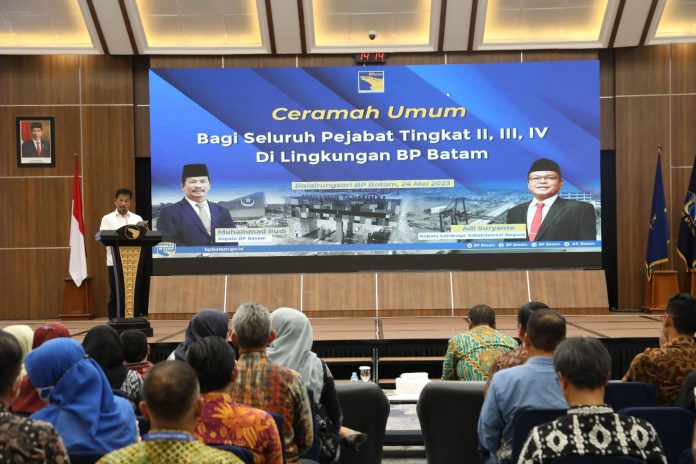 Dorong Inovasi dan Pengembangan Kapasitas Birokrasi, BP Batam Jalin Kerja Sama dengan Lembaga Administrasi Negara RI (foto : hms)